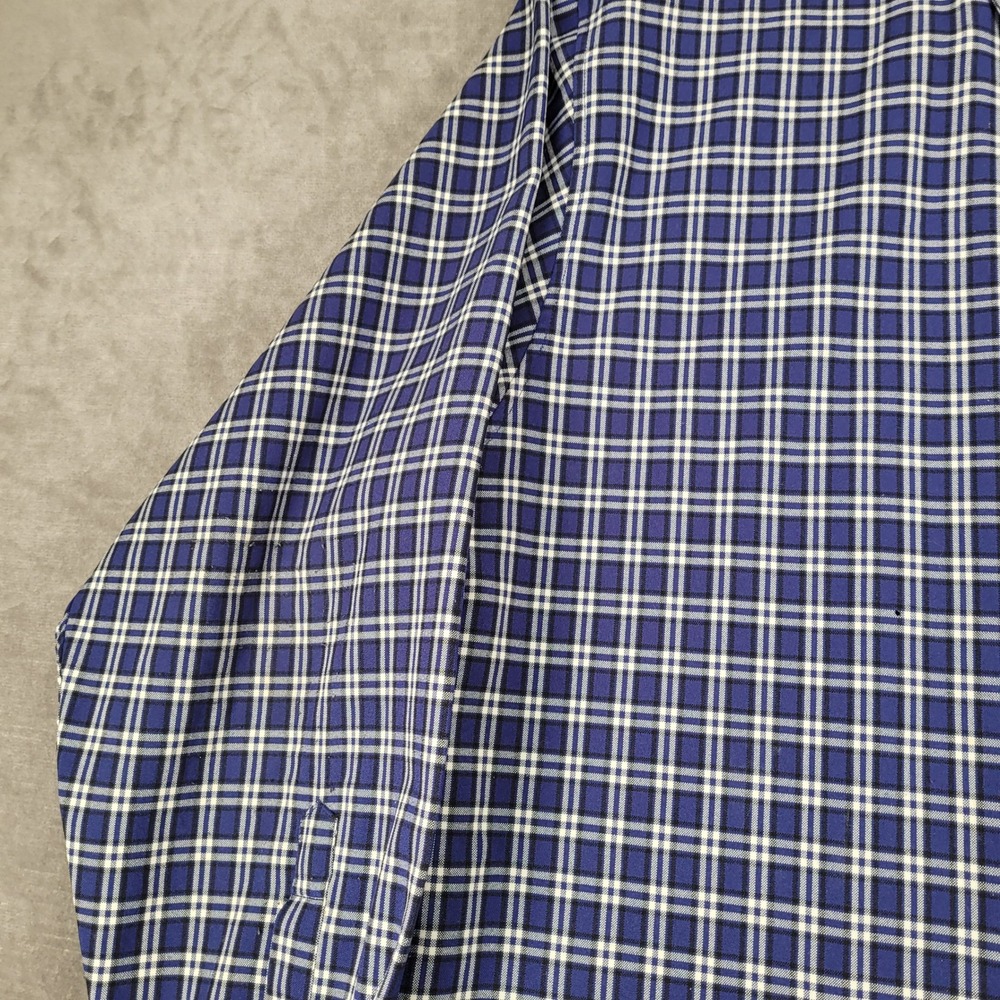 South Pole Y2K Plaid Shirt Long Sleeve‎ Button Up Pocket Front XL Grunge - Picture 8 of 16